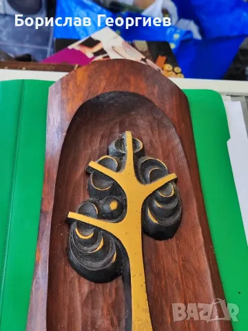 Бронзова пластика ,,Дървото на живота,,, снимка 3 - Колекции - 50064274
