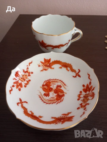 MEISSEN DRAGON, снимка 4 - Антикварни и старинни предмети - 53603654