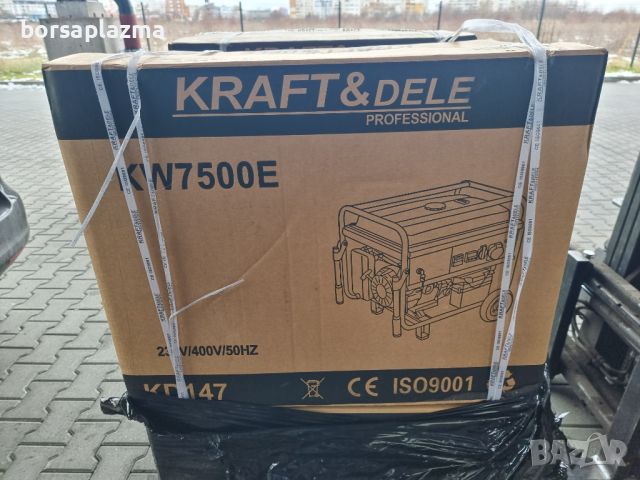 Генератор бензинов монофазен Kraft&Dele KD148 3,5 kW, снимка 6 - Генератори - 46357196