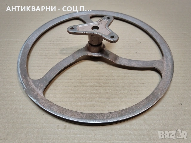 Старо Метално Колело От Шевна Машина / НОМЕР 456., снимка 6 - Антикварни и старинни предмети - 54093125