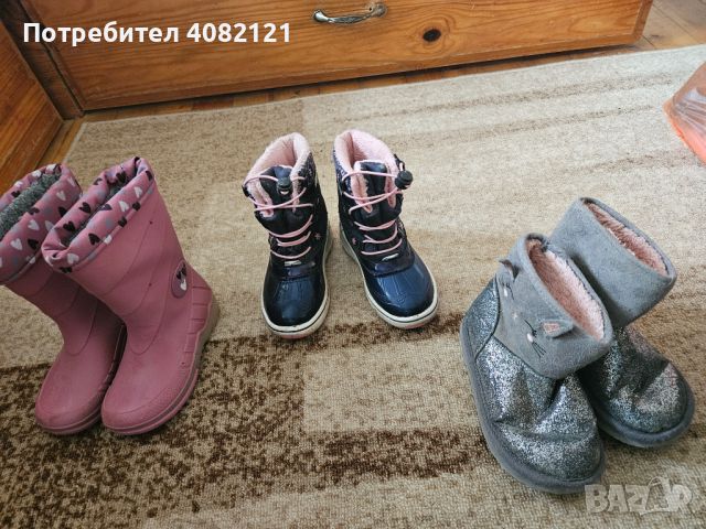 Голям лот за момиче от 24 до 26 номер , снимка 6 - Бебешки обувки - 45669611