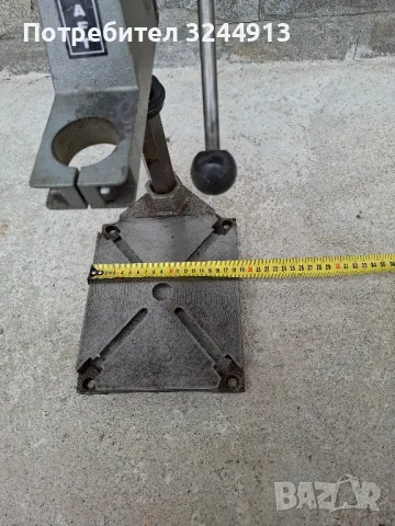 Немска стойка за бормашина WOLFCRAFT , снимка 8 - Бормашини - 49686436