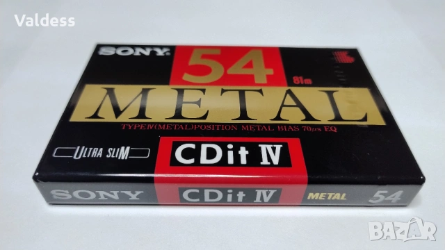 Аудио касети SONY position METAL type IV, снимка 4 - Декове - 53053660