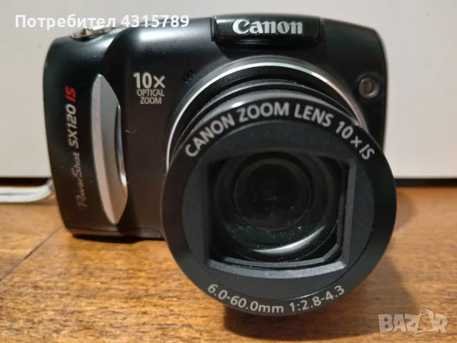  Canon PowerShot SX120 IS, снимка 1 - Фотоапарати - 48225741