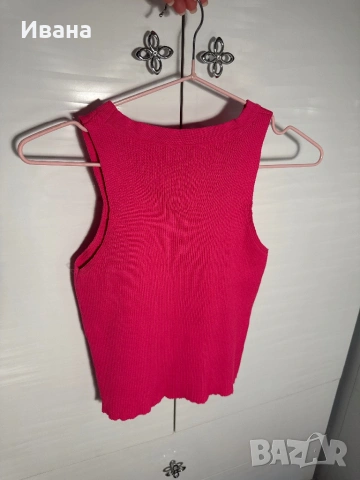 Цикламен топ, снимка 3 - Рокли - 53526028