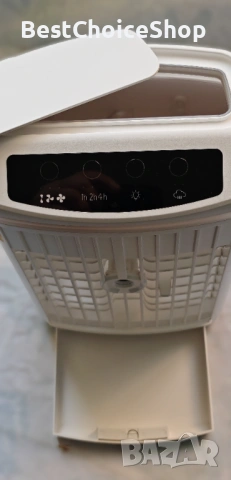 4-в-1 Портативен климатик, воден вентилатор с 3 скорости и нощна светлина, снимка 8 - Климатици - 54008607