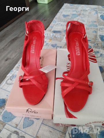 Дамски обувки, снимка 2 - Дамски обувки на ток - 45805188