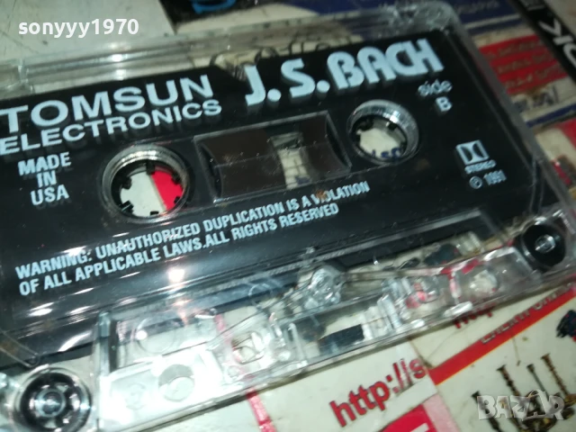 J.S.BACH MADE IN USA-ORIGINAL TAPE 2407251151, снимка 4 - Аудио касети - 51126429