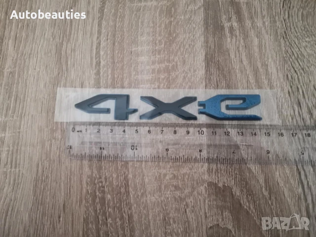 черна със синьо емблема Jeep 4xe, снимка 2 - Аксесоари и консумативи - 50444740