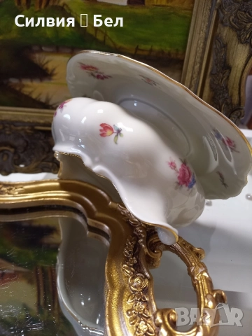 Сосиера, ретро порцелан, снимка 4 - Сервизи - 51840907