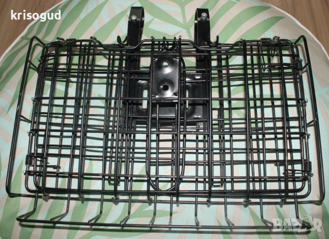 Сгъваема кошница за велосипед, мотопед, мотор, тротинетка, 20 кг товар, снимка 2 - Аксесоари за велосипеди - 52053129