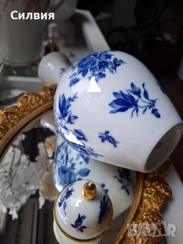 Порцеланова ваза Jaeger &Co PMR Bavaria , снимка 2 - Вази - 54076113
