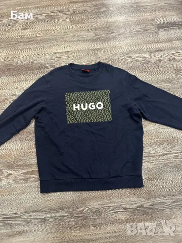 Оригинална мъжка блуза Hugo Dalker Sweatshirt размер М, снимка 2 - Спортни дрехи, екипи - 49212767