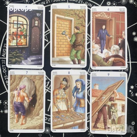 Таро карти - Out of Hand Tarot & Tarot of the 78 Doors & Vox Arcana, снимка 9 - Карти за игра - 45280493
