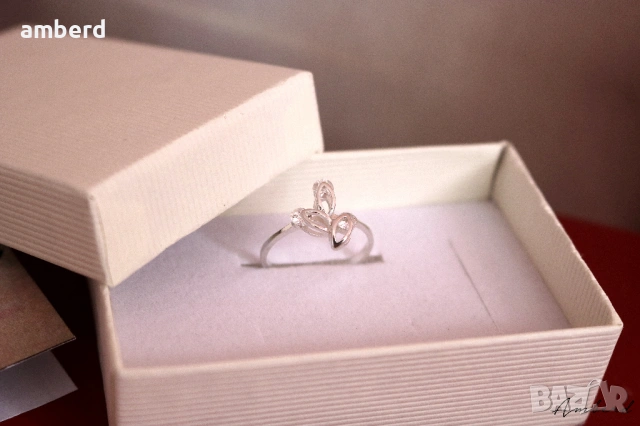 Сребърен пръстен - модел PLR026, снимка 7 - Пръстени - 53677196