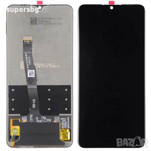 Нов Дисплей за Huawei P30 Lite / MAR-LX1A черен Оригинал, снимка 1 - Резервни части за телефони - 34403650