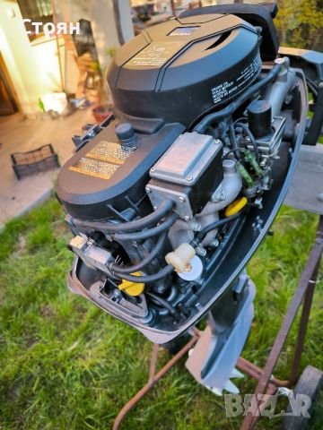 Извънбордов двигател четиритактов Yamaha 9,9 k., снимка 3 - Воден транспорт - 45177688