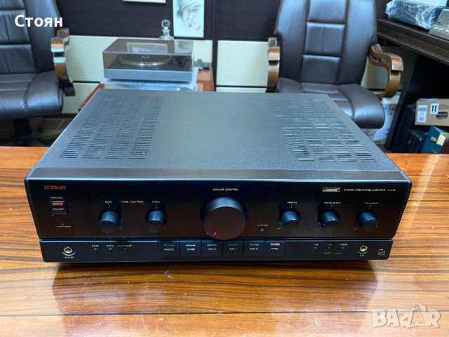 Усилвател в ново състояние Luxman, снимка 2 - Ресийвъри, усилватели, смесителни пултове - 45402417