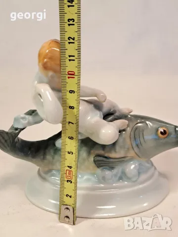 унгарска порцеланова фигура Herend , снимка 6 - Колекции - 49779699