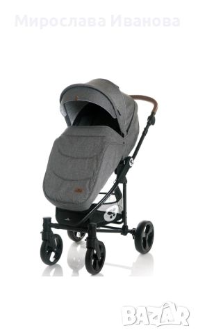 Бебешка количка Lorelli CRYSTA 3 в 1 GREY + чанта

, снимка 5 - Детски колички - 45090572