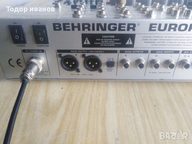 Behringer-mx1804x, снимка 9 - Ресийвъри, усилватели, смесителни пултове - 45436106