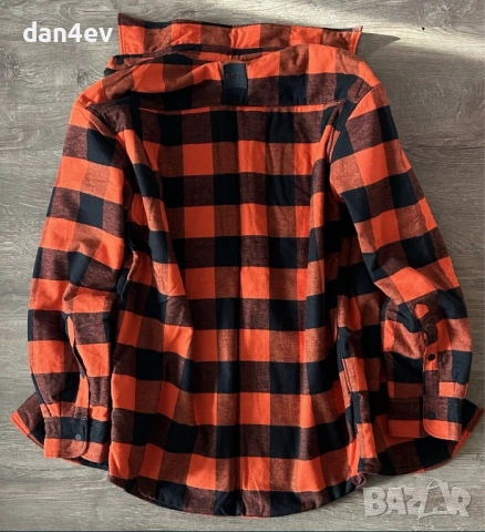 Карирана риза-яке BOSS Orange, снимка 6 - Якета - 54196517