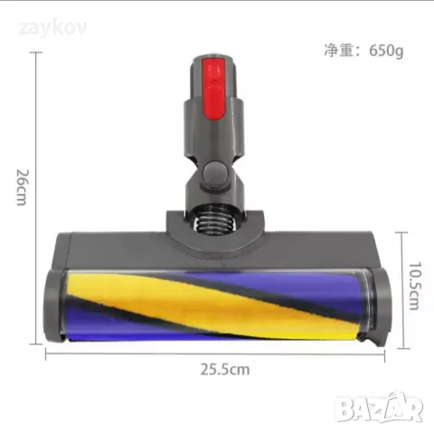 четка за Dyson V7 V8 V10 V11 V15 , снимка 2 - Прахосмукачки - 48624254