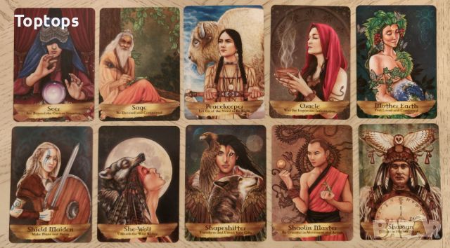 Очарователни таро и оракул карти: Everyday Witch Tarot & Oracle & Angels and Ancestors Oracle, снимка 16 - Карти за игра - 34296920