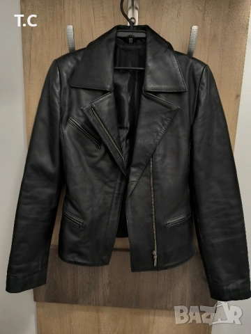 Дамско яке от естествена кожа