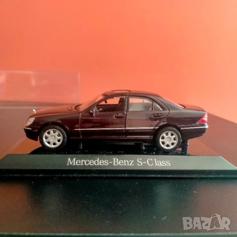 Колекционерска количка Mercedes-Benz S Сlass Maisto 1/43, снимка 17 - Колекции - 46128914