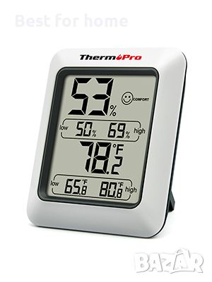 Професионален термометър - хигрометър ThermoPro TP50, снимка 7 - Други - 45536216