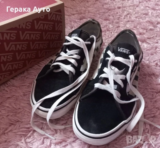 Vans обувки, черно и бяло, снимка 3 - Маратонки - 51260699