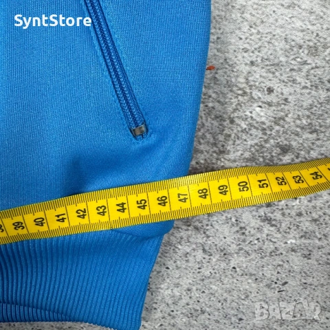 Ретро горнище Adidas Originals, Синьо/Тъмносиньо, Размер L, снимка 6 - Спортни дрехи, екипи - 53637748