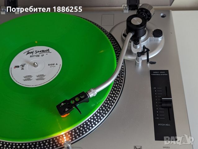 Продавам немски DJ грамофон Direct Drive "DUAL" DTj 301 USB, снимка 6 - Грамофони - 45387270