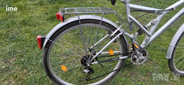 Велосипед НОМЕР 33. Fuscher AluBike. Алуминиева рамка. 28 цола, 21 скорости. 51 см от седалката..., снимка 12 - Велосипеди - 53906067