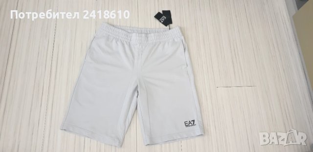 Emporio Armani EA7 Cotton Mens Size L НОВО! ОРИГИНАЛ! Мъжки Къси Панталони!