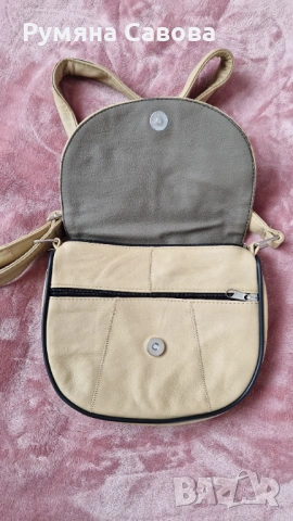 Продавам дамска чанта от естествена кожа , снимка 2 - Чанти - 54051932