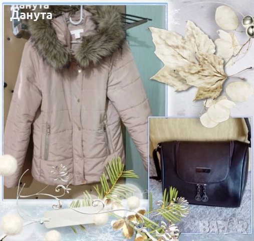 Дамско фино яке на H&M + дамска чанта 