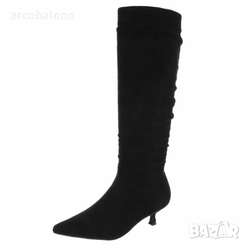 Дамски ботуши на висок ток, 4цвята , снимка 6 - Дамски ботуши - 52045196