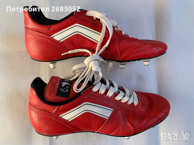 Италиански кожени футболни обувки Severi с шест бутона 41 номер, снимка 4 - Футбол - 45009319
