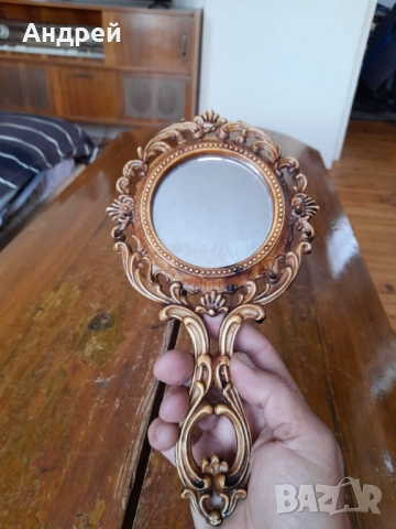 Старо огледало,огледалце #19, снимка 3 - Други ценни предмети - 52238895