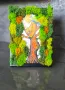 Нежна картина "Mother nature" декорирана с естествен скандинавски мъх, снимка 1