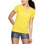 Дамска тениска under armour threadborne train ss tee yellow, снимка 1