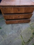 Стар дървен скрин,масив., снимка 4