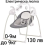 Електрическа люлка 0-9м , снимка 1
