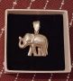 Сребърна висулка слонче , снимка 1 - Колиета, медальони, синджири - 45753624