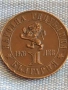 Юбилейна монета 1 лев 1976г. НРБ тема 100г. Априлско Въстание перфектно състояние 40542, снимка 1