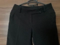 Дамски елегантен панталон на райета с ръб, снимка 5