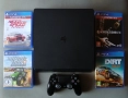 PlayStation 4 slim,с 4 игри, снимка 1