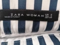 Елегантна раирана миди пола ZARA Woman, снимка 3